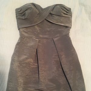 NWT BCBG strapless cocktail dress